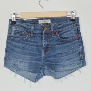 Madewell crop shorts Waist 26"